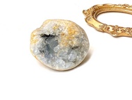 天然原礦天青石 天青石簇 藍水晶 家居 辦公室 擺件 可消磁手鍊