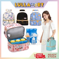 🔥READY STOCK🔥Double Layer Cooler Bag For Breastmilk Storage Bag Bottle Feeding Breast Pump Breastfee