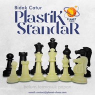 Bidak Catur Plastik Standar Percasi Termurah