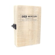 Keystone Mercury Ivory Wooden Key Cabinet - Dimensions: W19.7 x D6.2 x H25.4