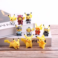 Maifu Anime Jepang Pvc Mainan Boneka Miniatur Mobil Pikachu Mainan