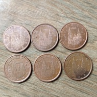 5 cent euro Spanyol (6 keping)