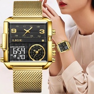 LIGE Casual Women Watches Top Brand Luxury Gold Ladies Watch Stainless Steel Band Classic Bracelet Female Clock Relogio Feminino