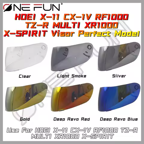 For Shoei X11 CX1V X9 RF1000 TZR MULTI XR1000 Motorcycle Helmet Photochromic Lens Day Night Use Anti