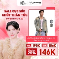 [Vo Ha Linh x AB House] - Jacket loose jeans with pockets for men and women