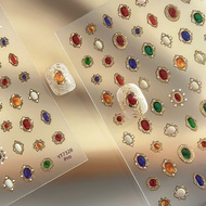 YITU YITU Gilding Jelly Gem Nail Sticker Pearlescent Gem Exquisite Light Luxury Style Sticker Jewelr