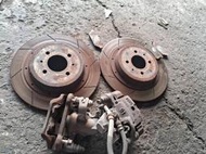2799 三菱 LANCER VIRAGE 後加大 煞車盤.後碟盤 302MM +後卡鉗+來令片 1994-2000