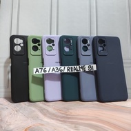 oppo a76 a96 a36 soft case 3d candy macaron protector camera silicon - oppo a76 abu-abu