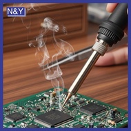 N&Y   Soldering Iron Tips 900M K 2.4D 3C B I Pure Copper 1 Setpatible with 936 Handle Solder Job Ele