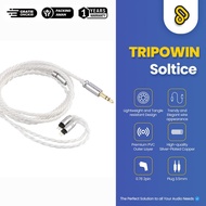 TRIPOWIN SOLSTICE 26AWG 4-core Silver-plated Copper IEM Upgrade Cable