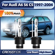 35W Fast Bright 6000K HID Bulb Car Headlight D2S HID Light Bulbs For Audi A6 S6 C5 1997 1998 1999 20