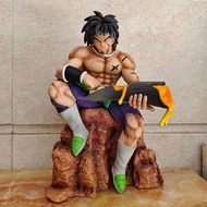 Dragon Ball Figure Figure gk Sitting Posture Broly Model Ornament Statue Anime Gift