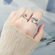 New Product List Hug Ring Letter Adjustable Winding Retro Ring Couple Ring