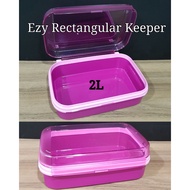 Tupperware Ezy Rectangular Keeper 2L (1) Retail Price S$34.50Now S$20.00