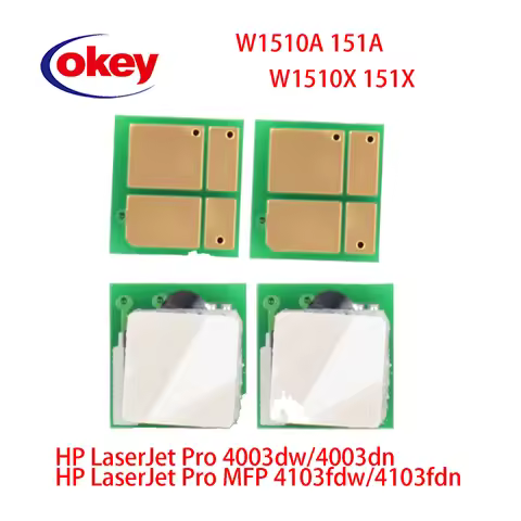1pcs W1510A 151A toner chip For HP LaserJet Pro 4003 4103 4003dw 4003dn MFP 4103fdw 4103fdn printer 