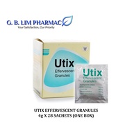 (EXP: 31-OCT-2027) UTIX EFFERVESCENT GRANULES 4g 28's ONE BOX