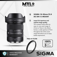 Sigma 18-50mm f/2.8 DC DN Contemporary Lens For Sony a6400 a6500 a6600 a7c ZV-E10 Canon RF