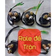 Starter Relay (Starter Plug) for Honda Round + Square High Quality Type 1 Jili