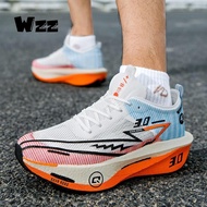 WZZ Outdoor Sports Non-Slip Running Tennis Shoes Women's Bot Male Carbon Plate Color Sneakers