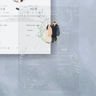 美到不行的壓克力結婚證書 結婚書約 客製結婚禮物