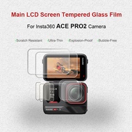 Miếng bảo vệ màn hình cho insta360 Ace Pro 2 Vỏ Màn hình hiển thị kính cường lực màn hình LCD cho 36