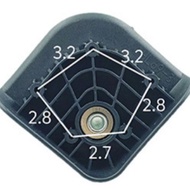 luggage wheel cover luggage wheel protector Trolley Case Wheel Wheel 5-Hole Repair Universal Wheel S