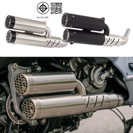 Motorcycle Racing exhaust with DB killer for VESPA GTV 250 GTV300 GTS SUPER 300 SEI GIORNI TECH  200