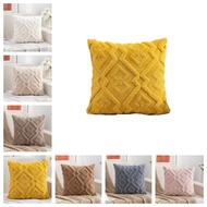 Single Sided Plush Pillow case, 30x50cm 45x45cm 50x50cm Simple Pillow case, Office Sofa Cushion Cove