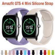 Amazfit GTS 4 Mini Silicone Strap For Amazfit GTS 4 Mini Smart Watch Replacement Wristband Accessories
