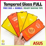 LAYAR Tempered Glass FULL Screen Asus Zenfone Max Pro M1 M2 Live L1 L2 ZA550KL X00RD ZB601KL ZB602KL