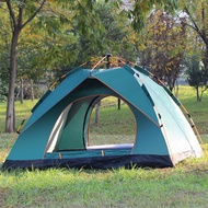 TENDA Outdoor Camping Tent 3-4 Person Single Layer Tent Automatic Dome Tent Camping Tent Glamping Te