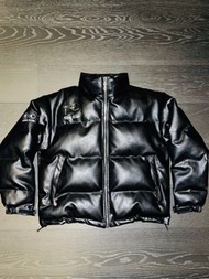 《SLURP HIGH》THUG CLUB TC Leather Puffer Jacket 皮羽絨外套