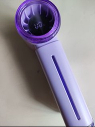 紫色迷你風扇