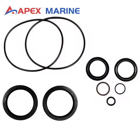 876267 Lower Gear Housing Seal Kit Fits for Volvo Penta AQ280DP AQ290DP DP-A DP-B DP-C DP-D DPX-S Du