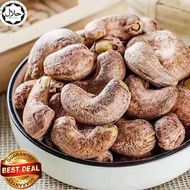 [Ziplock SAIZ BESAR XXL👍 ] HALAL 200G/500G/1KG AA W180 Charcoal Roasted Cashew Nut Kacang Gajus Baka