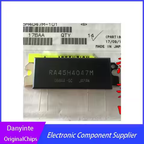 NEW 1PCS/LOT RA45H4047M RA45H4047M-101 PACKAGE CODE: H2S - 400-470MHz 45W 12.5V, 3 Stage Amp.
