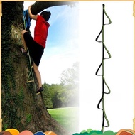 7 Rings Ascending Sling Rock Climbing Four-Step Etrier Rope Ladder Rise Mountain Deck Foot Pedal