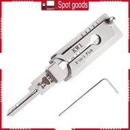 XI Civil Tool KW1 2 in 1 Lishi Tool