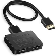 avedio links HDMI Splitter 1 in 2 Out [w/ 4 Ft Hdmi Cable]Not for Extended Display-Mirror Same Scree