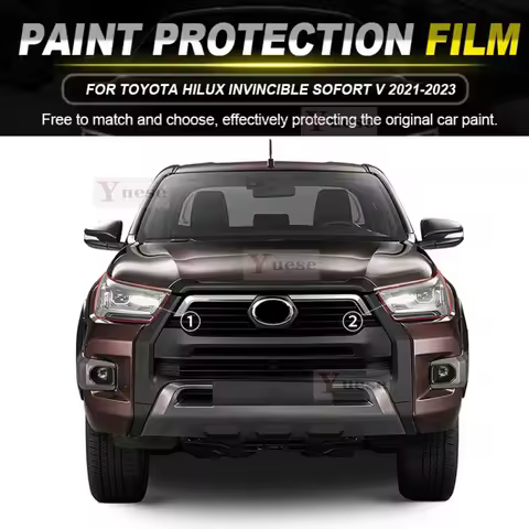 For TOYOTA HILUX INVINCIBLE SOFORT V 2021-2023 Car Protection Film Headlight Mirror Film TPU Clear A