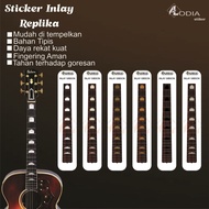 REPLIKA Replica Inlay Stickers Gibson Guitar Sticker/