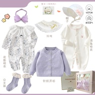Set pakaian kotak hadiah bayi baru lahir, hadiah pertemuan bayi perempuan puteri, hadiah bayi peremp