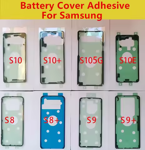 For Samsung Galaxy S10 5G S9 Plus S8 Battery Back Cover Adhesive Sticker Glue Waterproof Double Tape