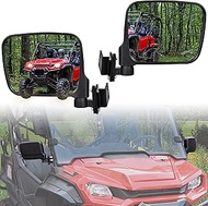 Adjustable Side Mirrors for Honda Pioneer 1000 16-23, SAUTVS High-definition Clear Wider Folding Ext