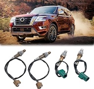 4Pcs Oxygen O2 Sensor Fit for Armada 2014 2015, Titan 2013 2014 2015 5.6L V8, Upstream & Downstream 