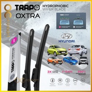 Trapo Hydrophobic Hyundai Car Wiper Blades (1 Sets) i10 i30 i40 Sonata Accent Santa Fe Getz Tucson E