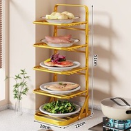 廚房備菜架 置物架 吸盤多層折疊火鍋食材配菜盤家用壁掛式收納架子(平行進口）（快遞送貨上門）