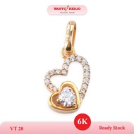 Wahyu Redjo LT-6K 6K Gold Pendant 29870881 Non Exhibition