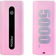 5000mAh Remax Proda E5 Powerbank Portable Mobile Phone Charger In Pink Color
