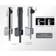 KOHLER Cuff Hygiene Spray with Wall cket & Hose, Anti-bacterial Bidet Spray, Polished Chrome 1.0 K-9